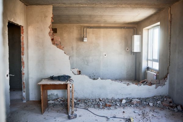 Wall Demolition in Crystal Lake