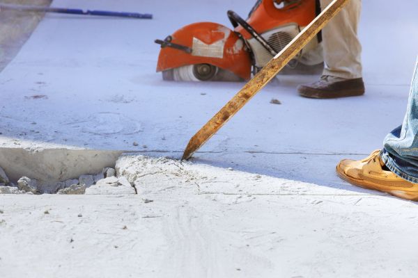 Pavement Removal in Crystal Lake