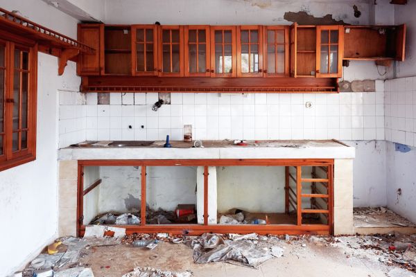 Kitchen Demolition in Crystal Lake